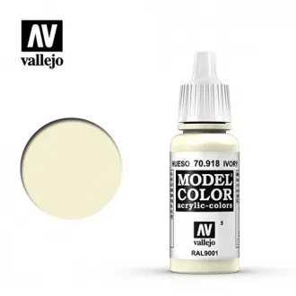 Model Color 70918 Vallejo Color 17ml Ivory