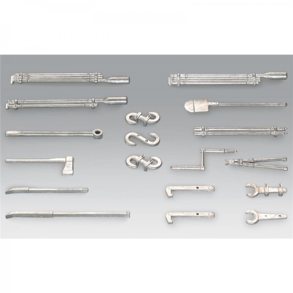 Metall Werkzeug & Zubehör für Panzer IV Heng Long Panzer 4 Metall Werkzeug & Zubehör für Panzer IV Heng Long Panzer 4