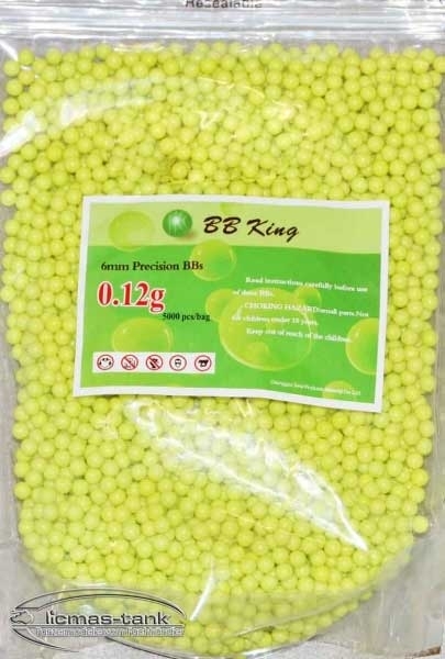 Beutel mit 5000 Schuß 6mm Munition BB's Softair & Panzer TOP QUALITÄT POLIERT