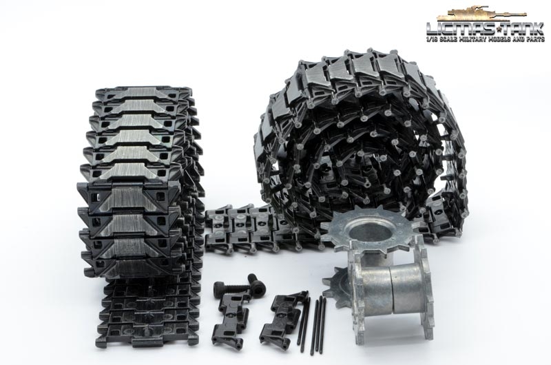 Taigen Metallketten Set M41 Walker Bulldog inkl. Treibräder licmas-tank 1:16