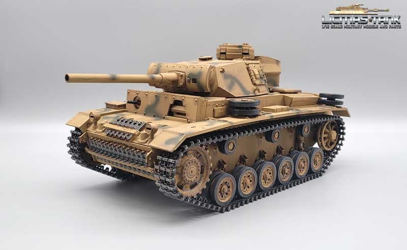1:16 RC Panzer III Ausf. L – Metall Edition mit 6mm Schussfunktion und 360° Turmdrehung von Taigen 1:16 RC Panzer III Ausf. L – Metall Edition mit 6mm Schussfunktion und 360° Turmdrehung von Taigen