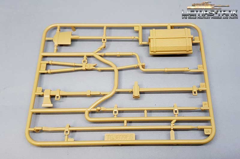 Taigen Panther Ausf. G, Ausf. F Kunststoff Zubehörset 1 unlackiert 1/16