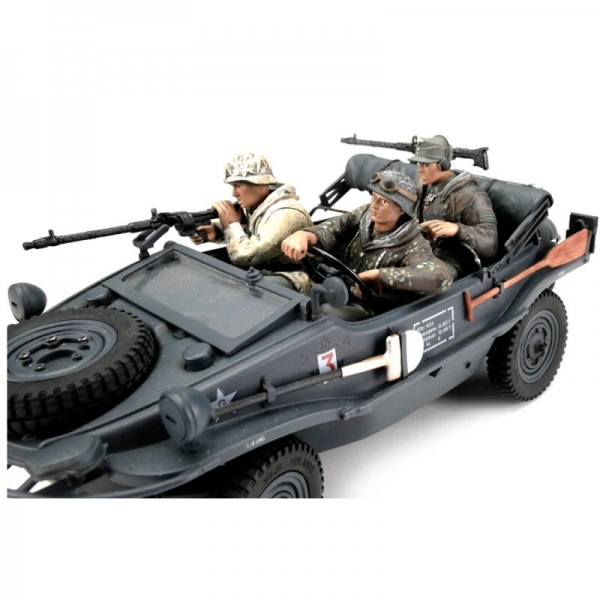 Sparset Schwimmwagen Besatzung Torro 1/16 Figuren bemalt Winter