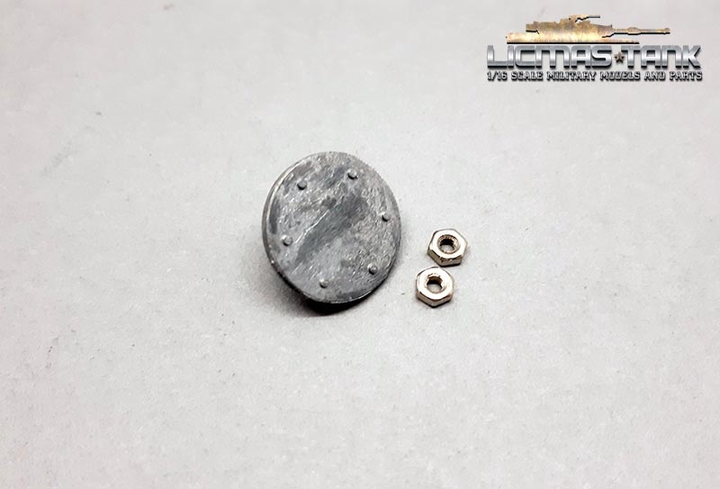 Gepanzerte Lüfterabdeckung aus Metall für 1/16 Panzer III / IV Heng Long Taigen