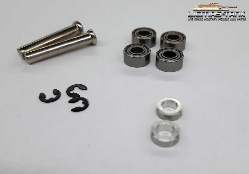 Panther Ersatzteil Metall Achsen Set für Taigen Metall Leiträder Panther Ersatzteil Metall Achsen Set für Taigen Metall Leiträder