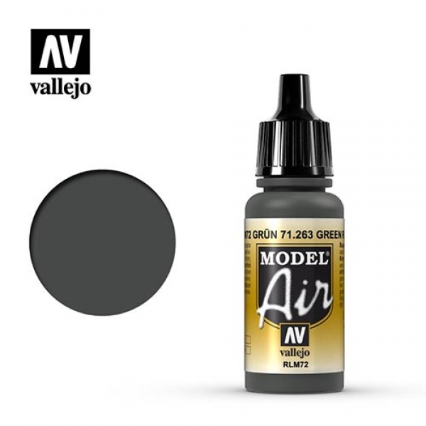 Model Air 71263 Vallejo Farbe 17ml RLM 72 Grün