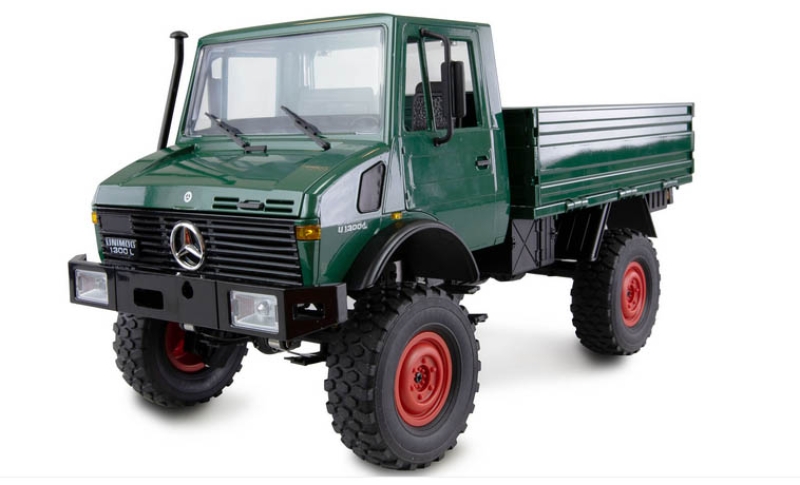 1/12 Mercedes-Benz Unimog Basic 4WD RTR Grün