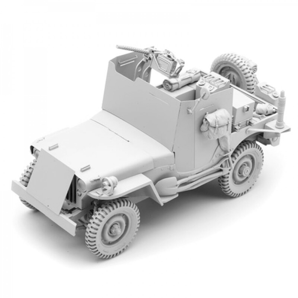 1/16 Bausatz Willys Jeep gepanzert