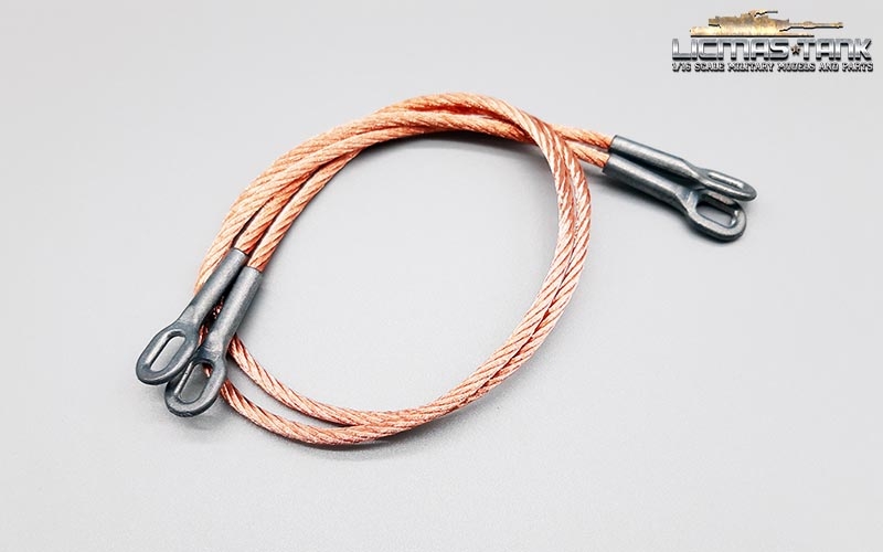 Taigen , Torro , Heng Long Abschleppseile aus Metall für 3889 Leopard 2A6 Taigen , Torro , Heng Long Abschleppseile aus Metall für 3889 Leopard 2A6