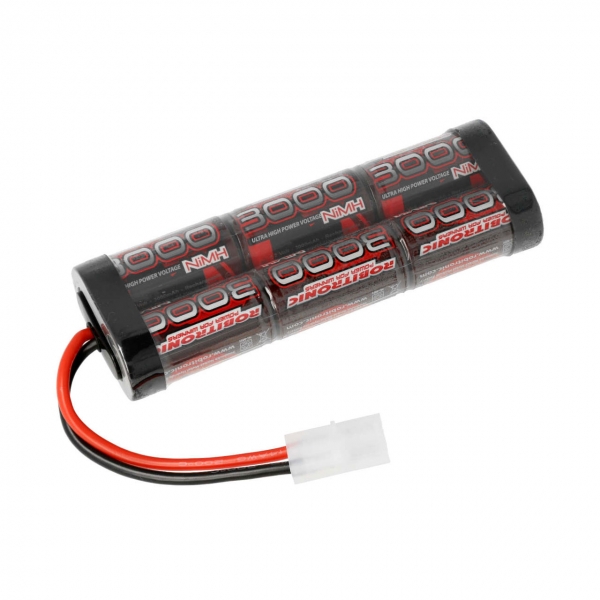 ROBITRONIC RC Panzer NiMH Akku 7,2V / 3000 mAh mit Tamiya Stecker