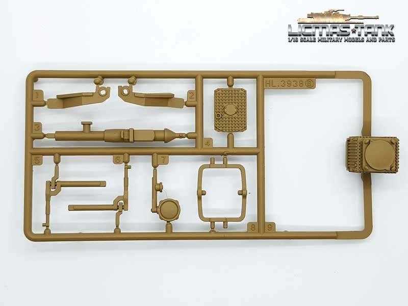Russia T90 Kunststoff Zubehör Set B 3938 Heng Long 1:16