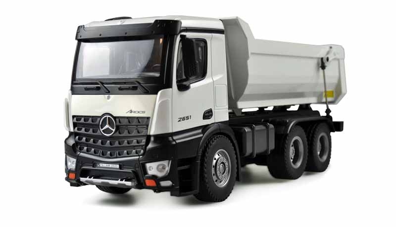 RC LKW Mercedes-Benz Arocs LKW Kipper PRO Metall 2.4GHz RTR weiß RC LKW Mercedes-Benz Arocs LKW Kipper PRO Metall 2.4GHz RTR weiß