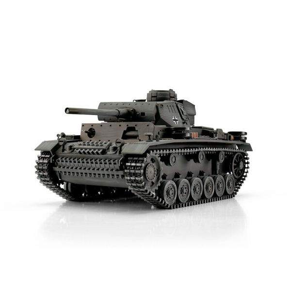 1:16 RC Panzer PzKpfw III Ausf. L – Metall Edition mit Infrarot-Gefechtsfunktion und 360° Turmdrehung 1:16 RC Panzer PzKpfw III Ausf. L – Metall Edition mit Infrarot-Gefechtsfunktion und 360° Turmdrehung