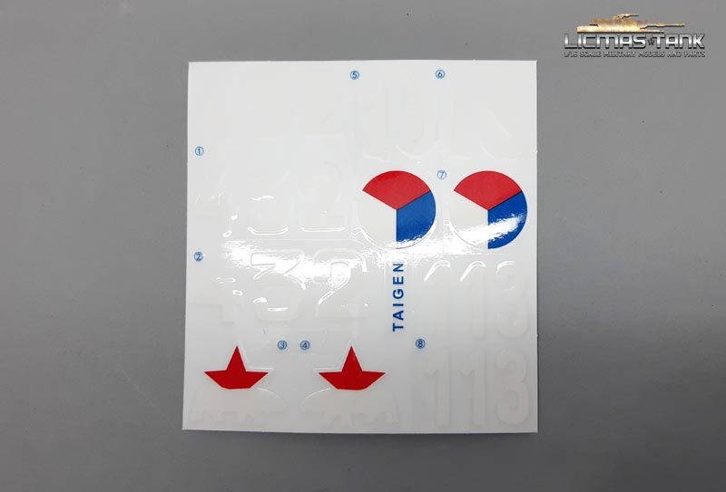 Russischer IS-2 Decal Set Original Taigen