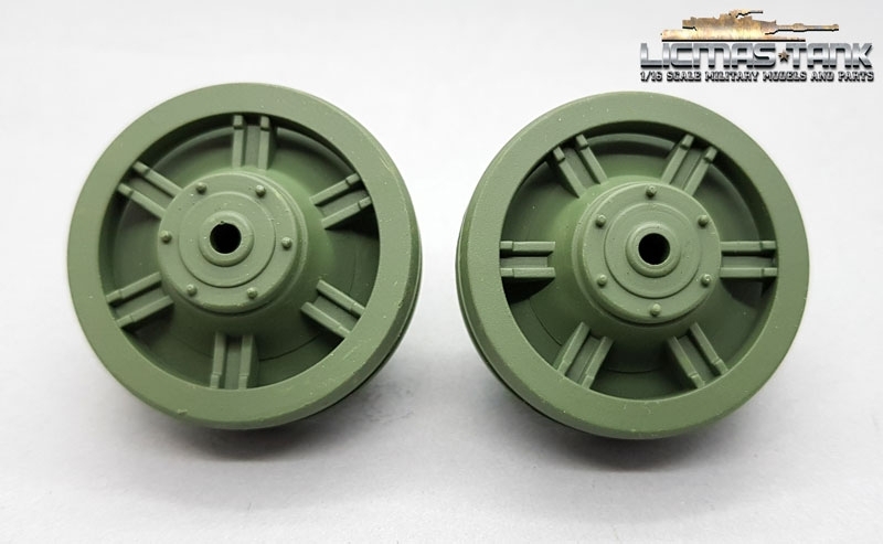 Heng Long RC Panzer Panther Ausf. G / Jagdpanther Leiträder aus Kunststoff 1:16 Heng Long RC Panzer Panther Ausf. G / Jagdpanther Leiträder aus Kunststoff 1:16