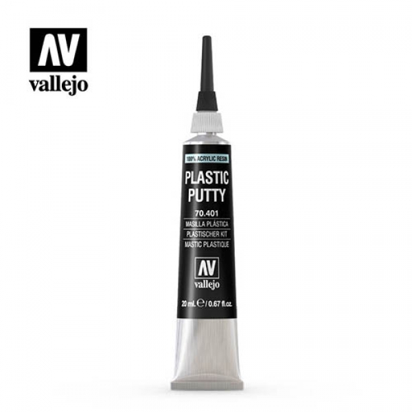 Vallejo Model Color 70401 Plastic Putty 20 ml Tube