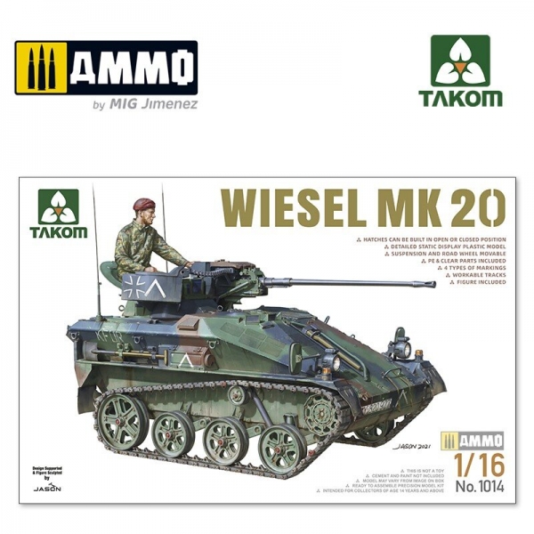 1/16 Bausatz KIT Wiesel MK20