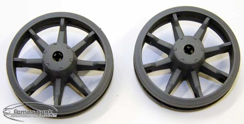 Panzer 3 - Ersatzteil - Leiträder Kunststoff