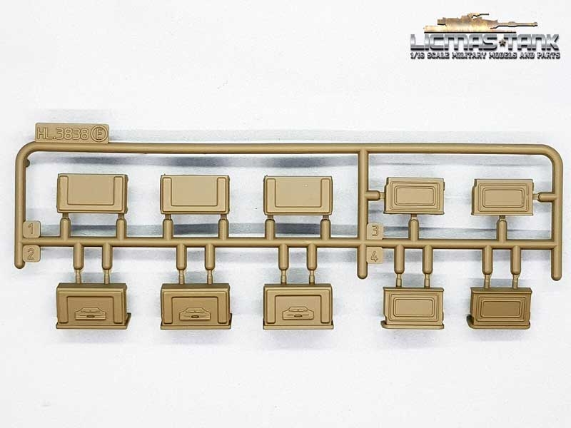 Kunststoff Zubehör Set E Heng Long 3838 M26 Snow Leopard Kunststoff Zubehör Set E Heng Long 3838 M26 Snow Leopard