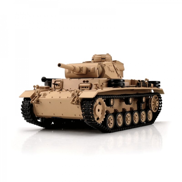 1:16 RC Panzer III Ausf. H – Heng Long Torro Edition mit Metallketten und BB+IR-Schussfunktion 1:16 RC Panzer III Ausf. H – Heng Long Torro Edition mit Metallketten und BB+IR-Schussfunktion