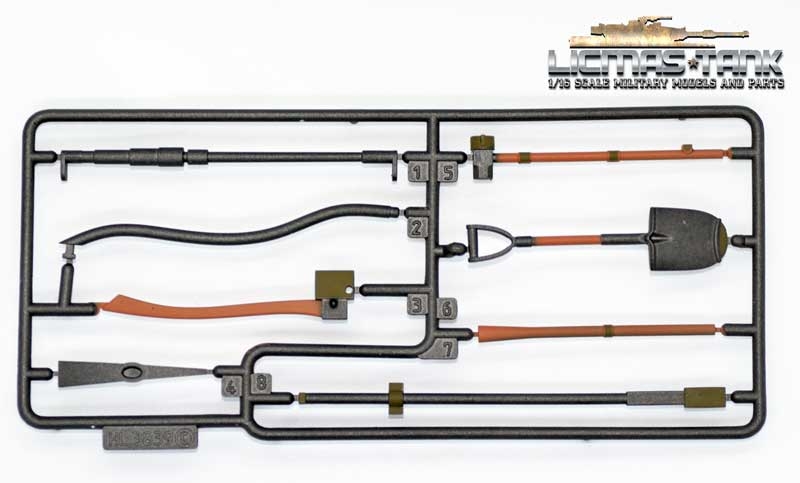 M41 Kunststoff Zubehör Set 3839 C Heng Long 1:16 M41 Kunststoff Zubehör Set 3839 C Heng Long 1:16
