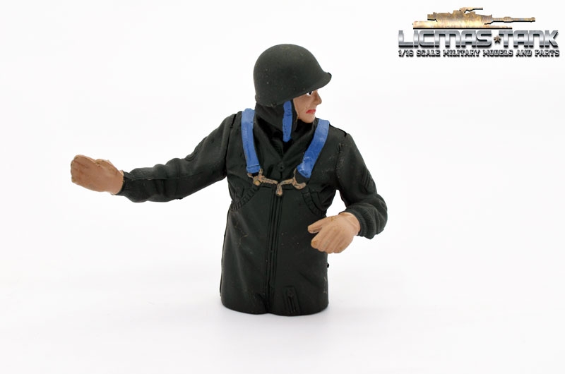 1/16 Figur amerikanischer Soldat Panzer Heng Long bemalt 1/16 Figur amerikanischer Soldat Panzer Heng Long bemalt