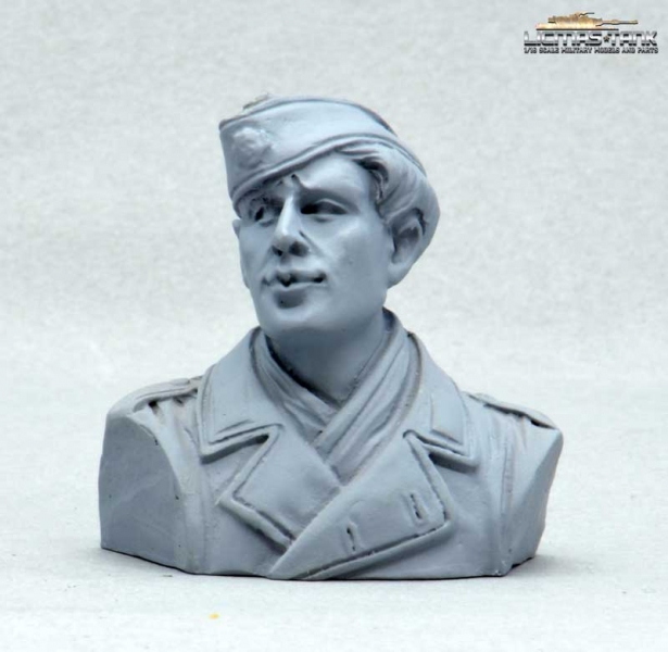 Deutsche Panzerbesatzung Fahrer Normandie 1944 Teilfigur 1:16 unbemalt