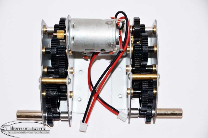 4:1 Stahlgetriebe für KV-1 und KV-2 Panzer mit Metallunterwanne