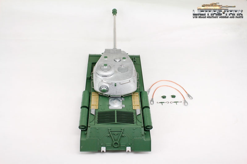 IS-2 (JS-2) Oberwanne mit Metallturm 360° mit 6mm Schussfunktion IS-2 (JS-2) Oberwanne mit Metallturm 360° mit 6mm Schussfunktion
