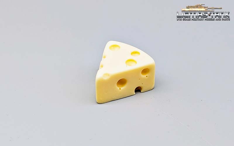 1/16 Käsestück aus großem Käserad für Diorama
