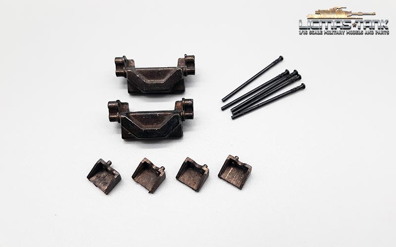 Ersatzkettenglieder aus Metall für Sherman Torro mit Duckbills 1/16