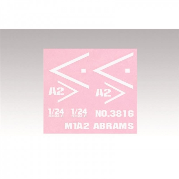Aufkleber/Decals Panzer Abrams M1A2 1/24 Aufkleber/Decals Panzer Abrams M1A2 1/24