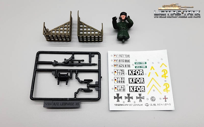 Zubehörset 1:24 Leopard 2 A5 Zubehörset 1:24 Leopard 2 A5