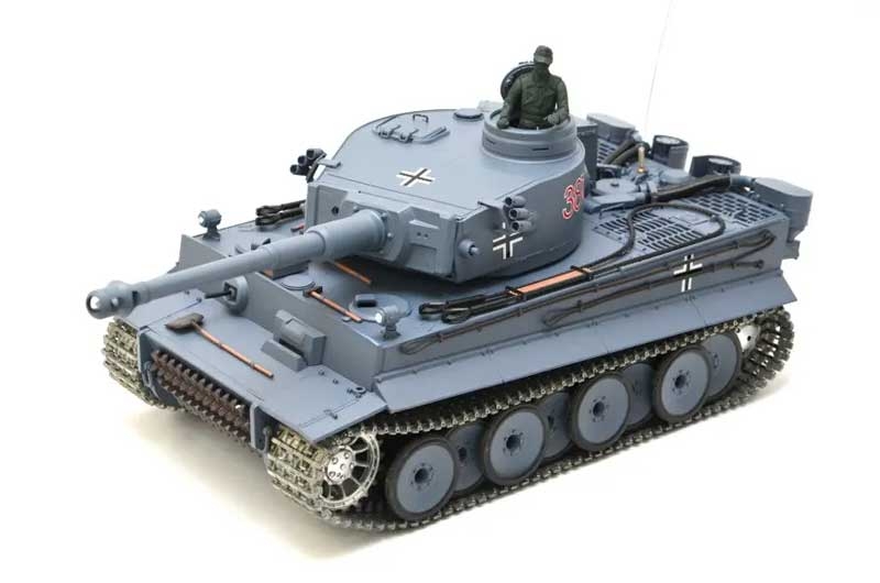 RC Panzer Tiger I Heng Long 1:16 Mit Stahlgetriebe und Metallketten 2,4Ghz Fernsteuerung 7.0 RC Panzer Tiger I Heng Long 1:16 Mit Stahlgetriebe und Metallketten 2,4Ghz Fernsteuerung 7.0