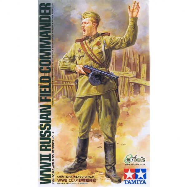 Tamiya Figur 36314  Bausatz aus Kunststoff Russian Field Commander Tamiya Figur 36314  Bausatz aus Kunststoff Russian Field Commander