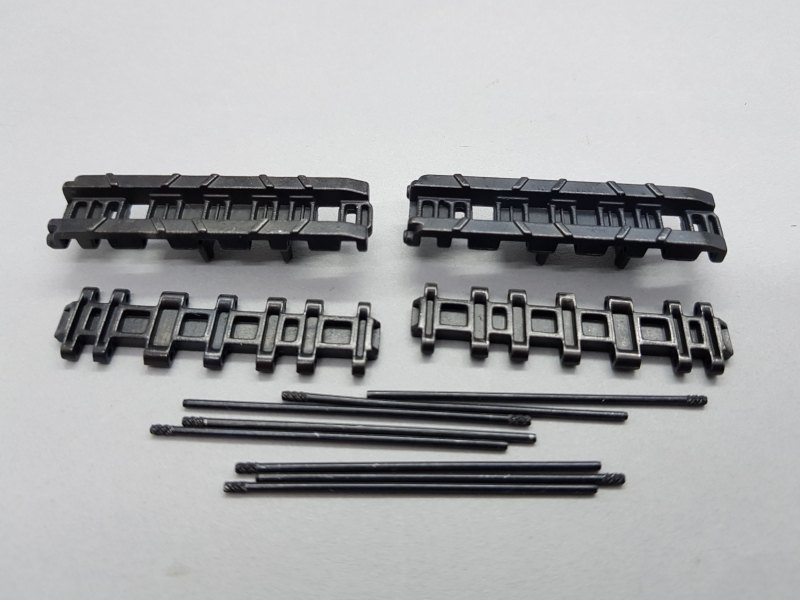 Zubehör Set B für Panzer Königstiger 3888 Wüste-Silber