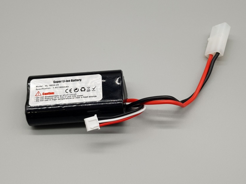 Li-ion Battery AKKU 7.4 V 1800mAh mit Tamiya Stecker