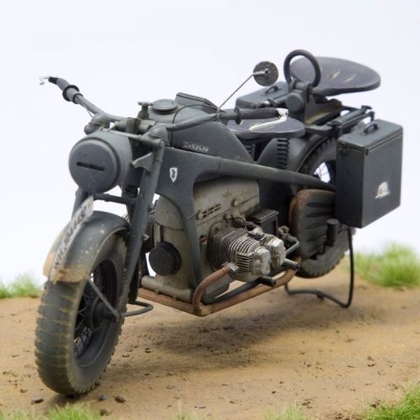 Zündapp KS-750/1 Solo - Standmodell - Maßstab 1/16 (SOL Model)
