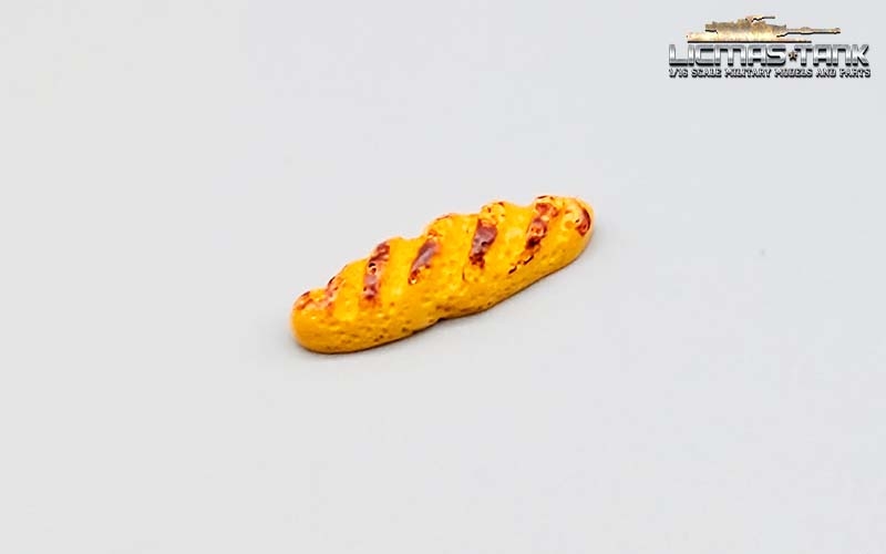 1/16 Weißbrot aus Kunststoff für Diorama