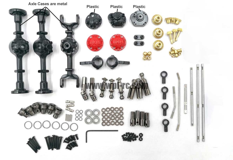 Metall-Upgrade für 6x6 Fahrzeuge