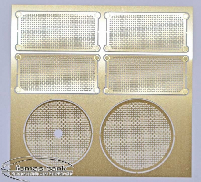 Panzer Panther Ausf. G. / Jagdpanther Schutzgitter Metall 1/16 Panzer Panther Ausf. G. / Jagdpanther Schutzgitter Metall 1/16