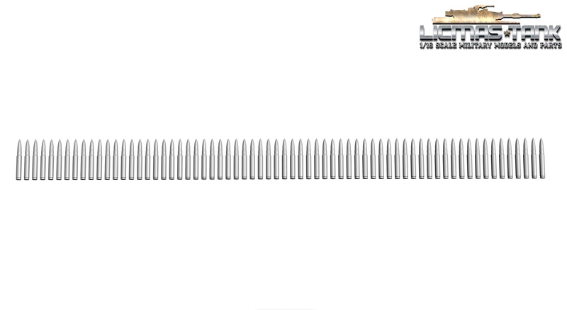 1/16 Patronen Patronenhülsen Kaliber 7.92 x 57mm Wehrmacht Resin