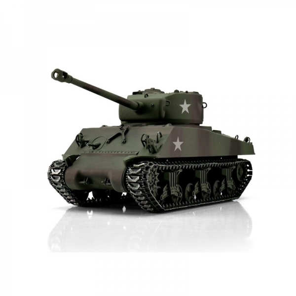 RC Panzer 1:16 Sherman M4A3 76mm Tarn – Profi-Edition mit IR-Servo RC Panzer 1:16 Sherman M4A3 76mm Tarn – Profi-Edition mit IR-Servo