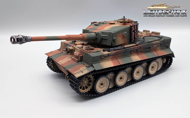 1:24 RC Panzer Deutscher Tiger 1 Mittlere Version Taigen mit Infrarot-Kampfsystem 1:24 RC Panzer Deutscher Tiger 1 Mittlere Version Taigen mit Infrarot-Kampfsystem