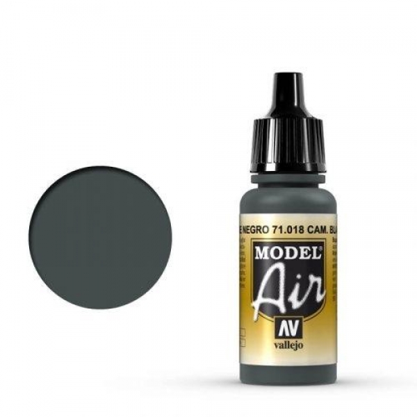 Model Air Vallejo 17 ml  Farbe Schwarzgrün / Camouflage Black Green