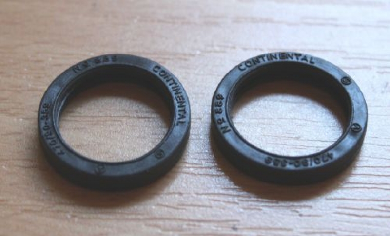 2 x Ersatz Gummi für Metall Laufrollen PZ III oder Stug III