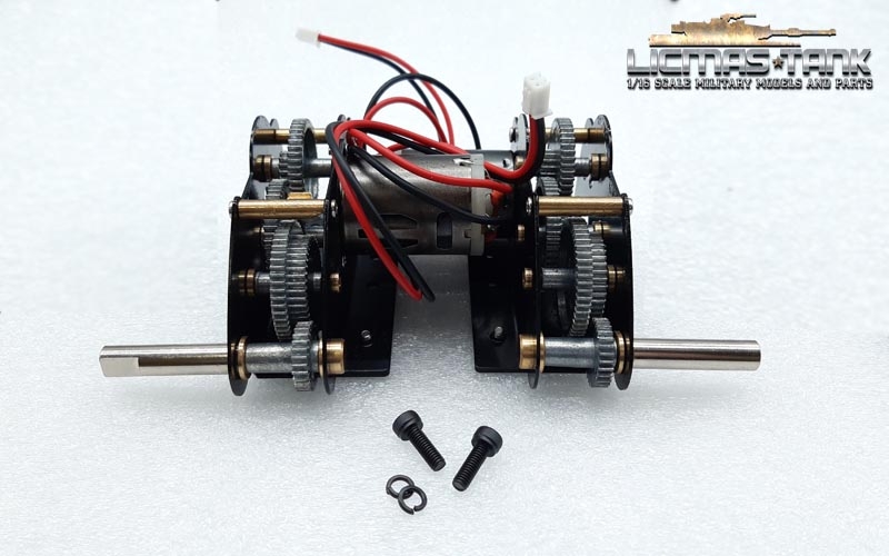3:1 Metall Getriebe mit langer Achse für Panther G und Jagdpanther 3:1 Metall Getriebe mit langer Achse für Panther G und Jagdpanther