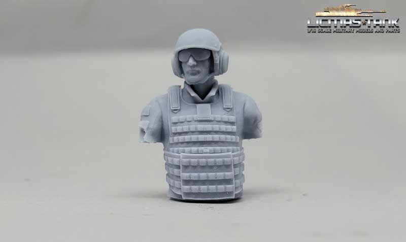 1/16 US M1A2 Abrams amerikanische Panzersoldat Figur LT005