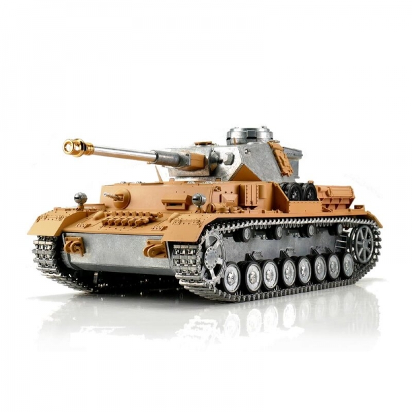 PzKpfw IV Torro R/C Modell 1:16 Pro Edition unlackiert – Mit IR-Funktion