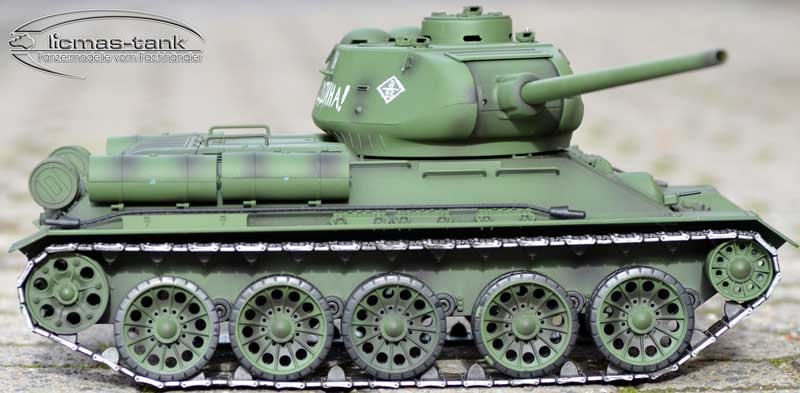 1/16 RC Panzer T-34/85 BB+IR – Heng Long Torro Edition
